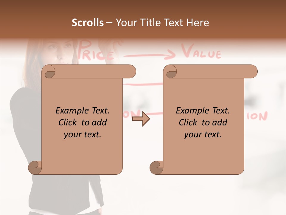 Financial Stock Value PowerPoint Template