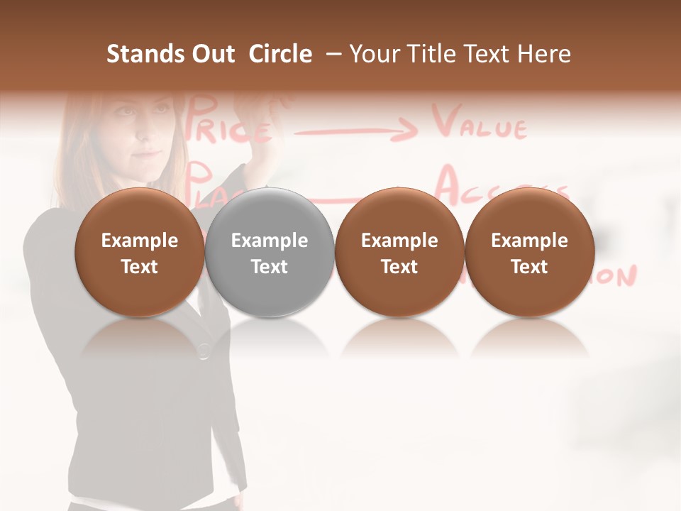 Financial Stock Value PowerPoint Template