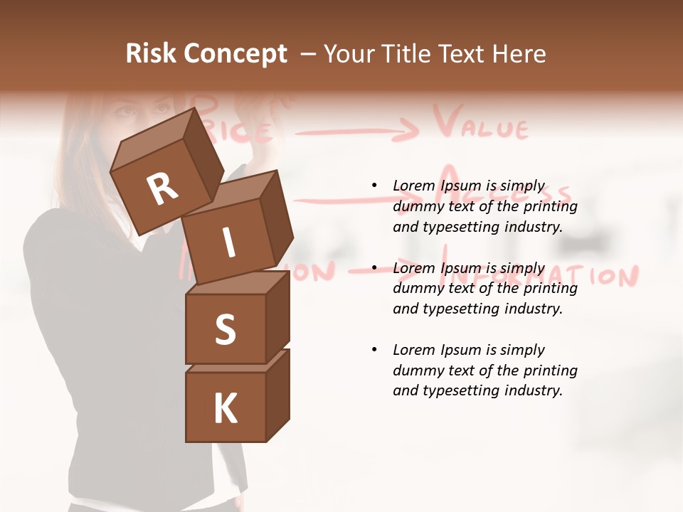 Financial Stock Value PowerPoint Template