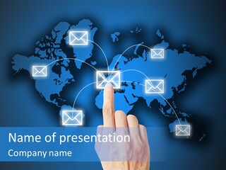 Message Website Human PowerPoint Template