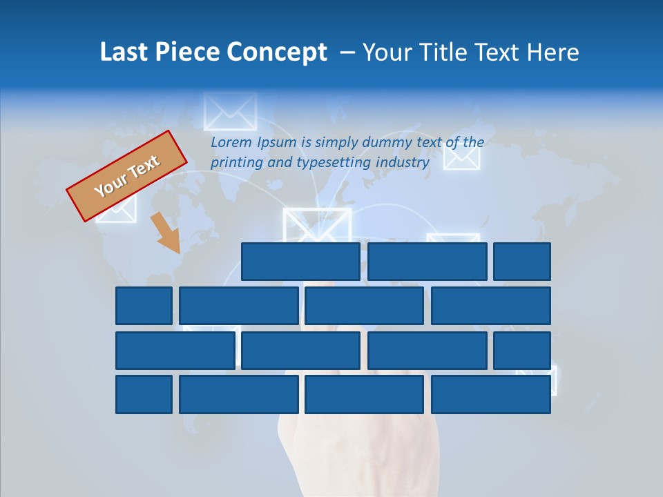 Message Website Human PowerPoint Template
