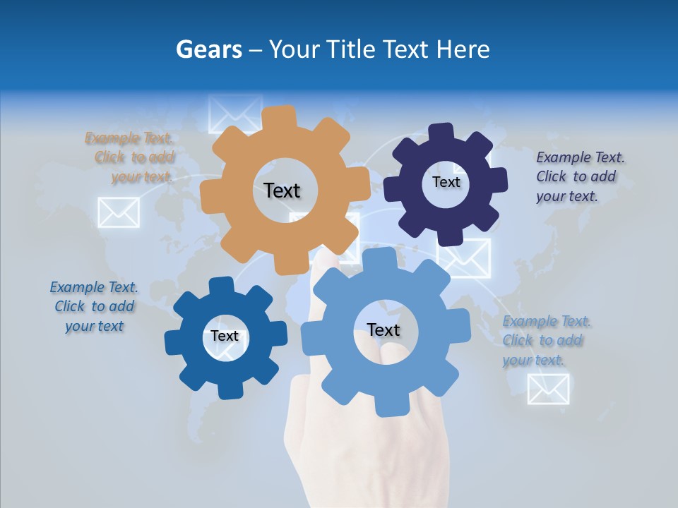 Message Website Human PowerPoint Template