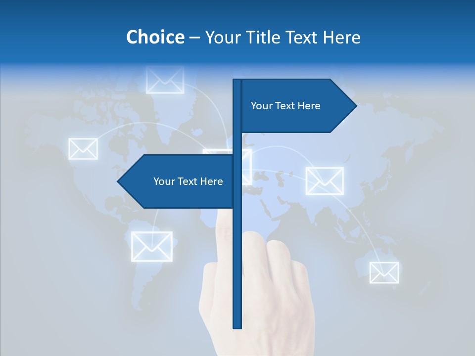 Message Website Human PowerPoint Template