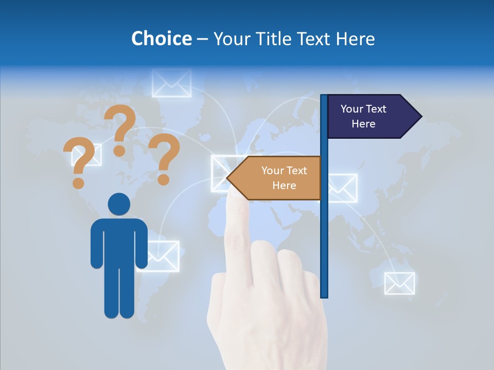 Message Website Human PowerPoint Template