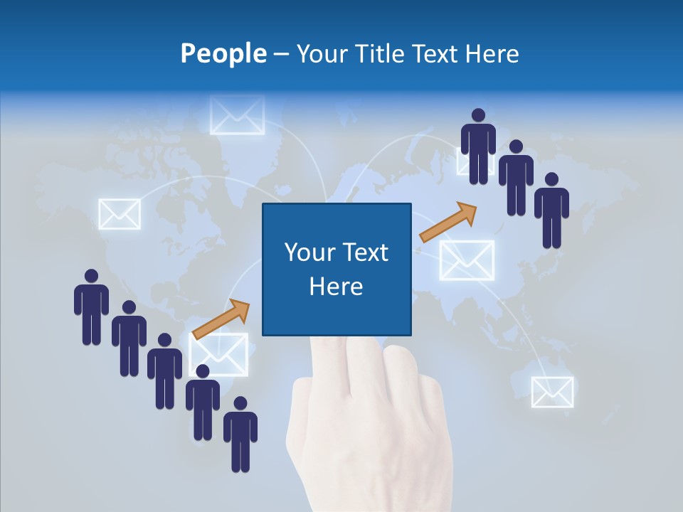 Message Website Human PowerPoint Template