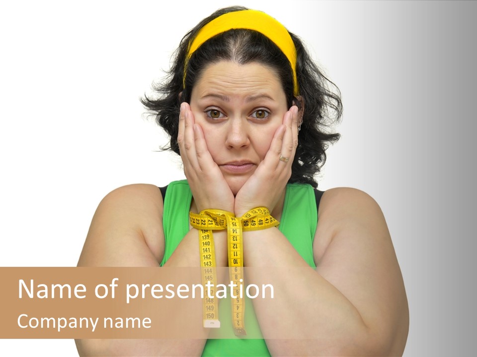 Person Unhealthy Female PowerPoint Template