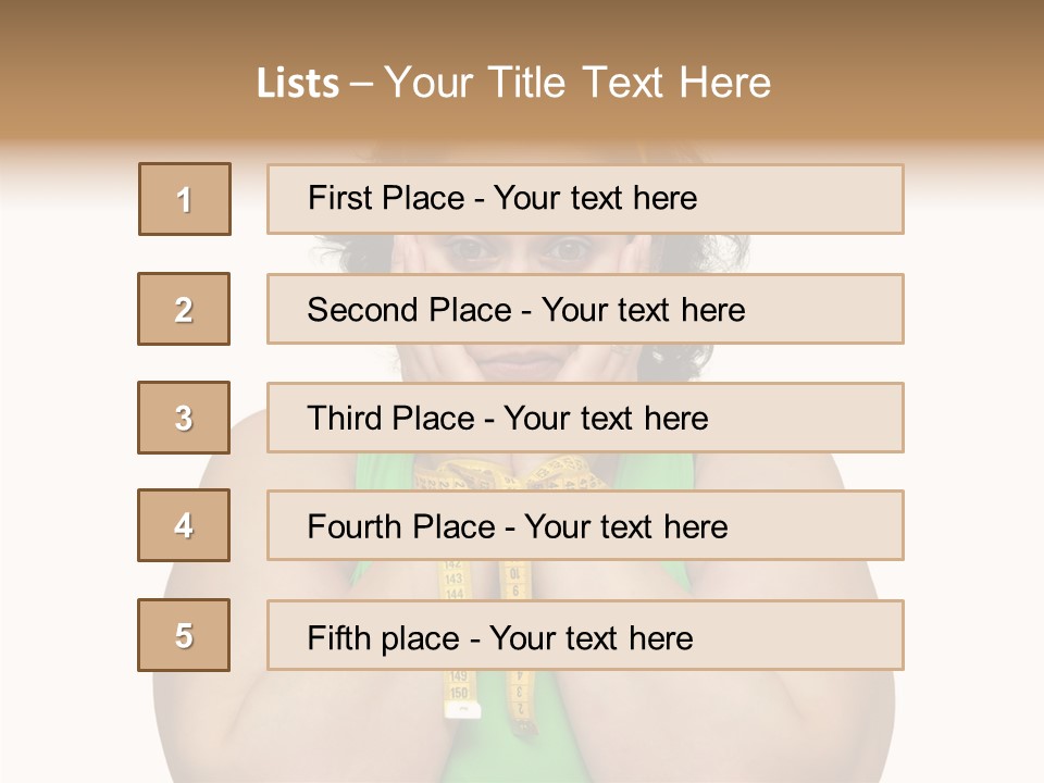 Person Unhealthy Female PowerPoint Template