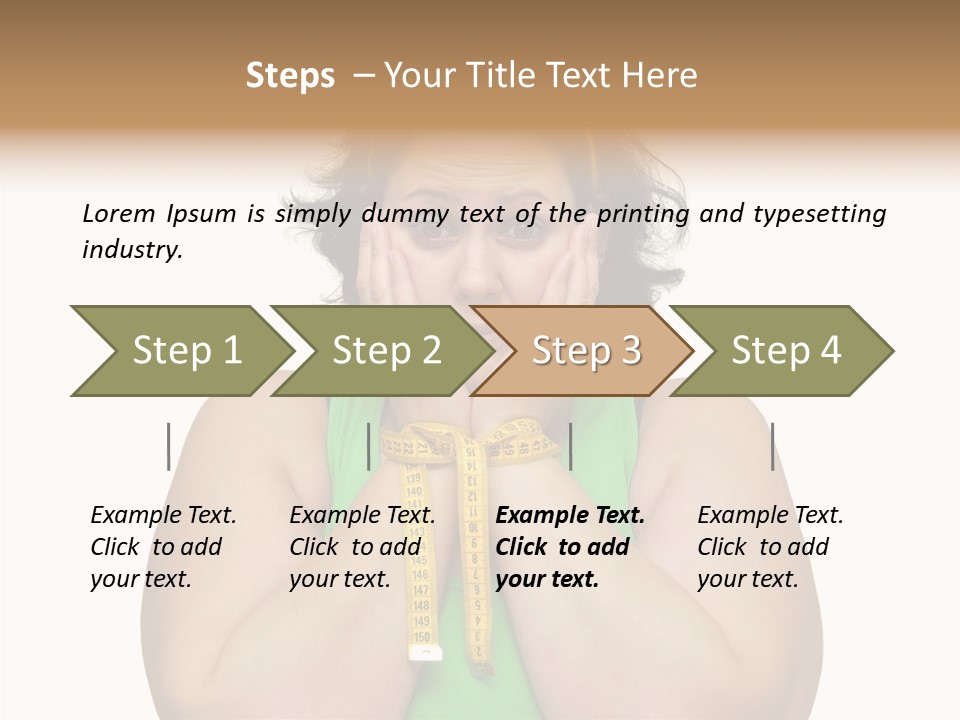 Person Unhealthy Female PowerPoint Template
