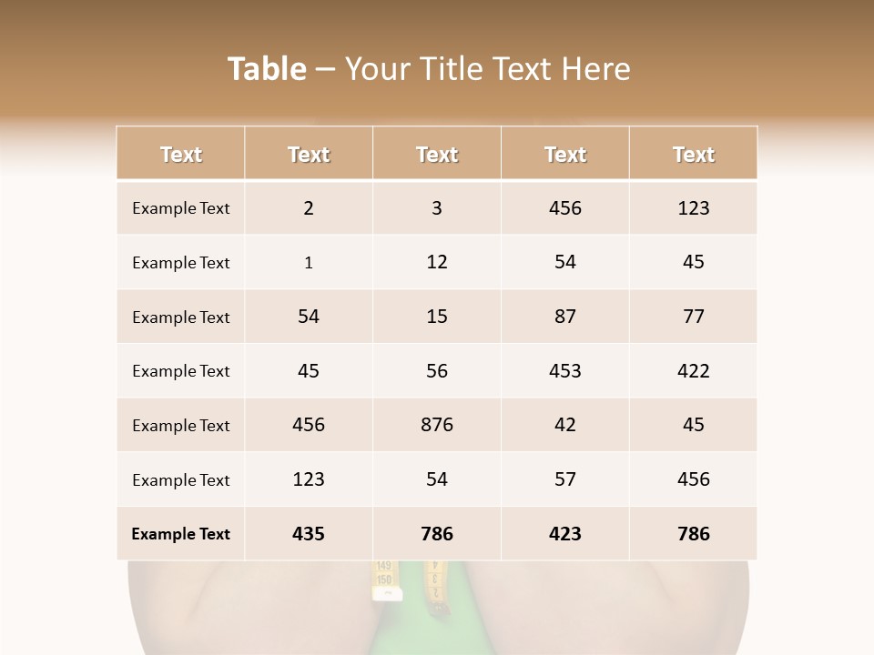 Person Unhealthy Female PowerPoint Template