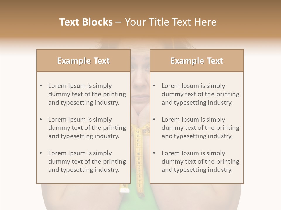 Person Unhealthy Female PowerPoint Template