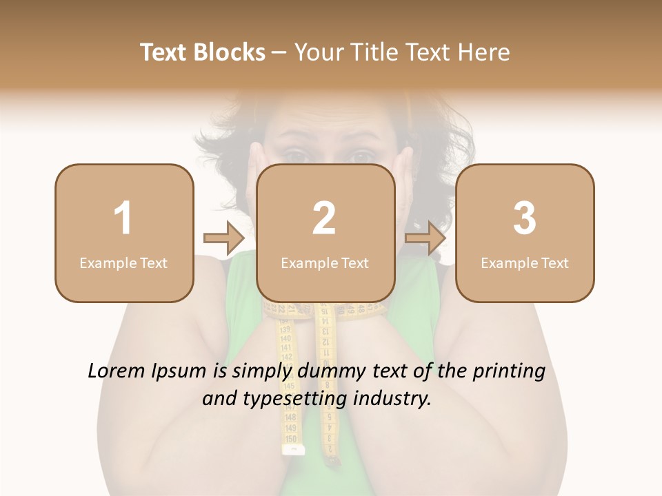 Person Unhealthy Female PowerPoint Template