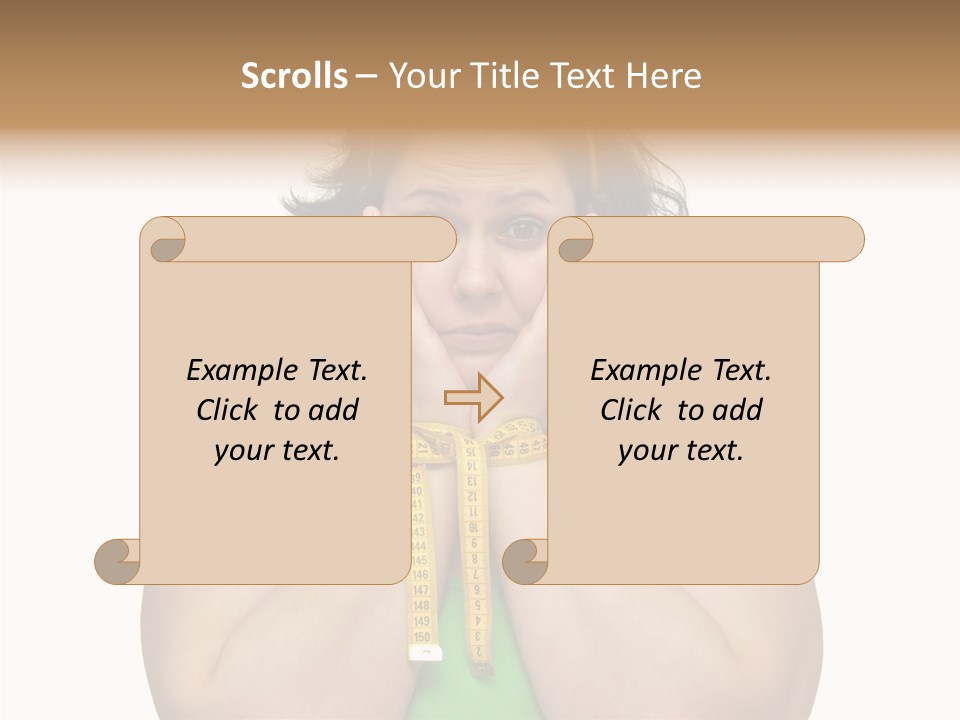 Person Unhealthy Female PowerPoint Template