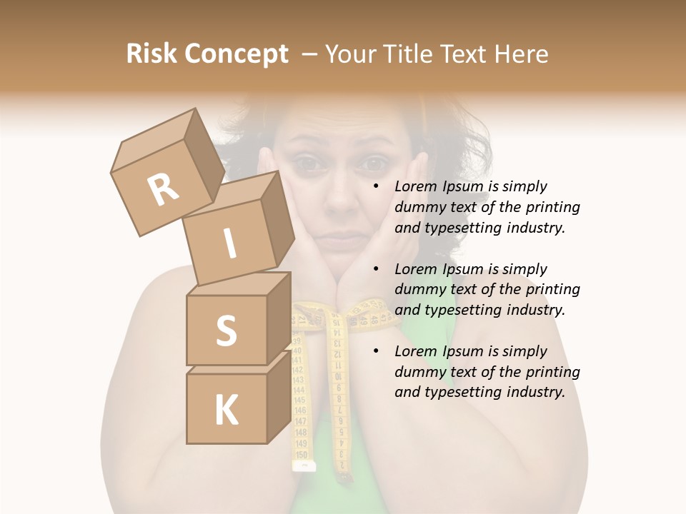 Person Unhealthy Female PowerPoint Template