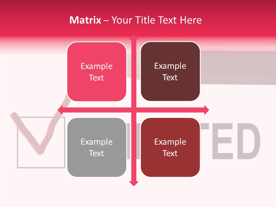 Approve Verification Valid PowerPoint Template