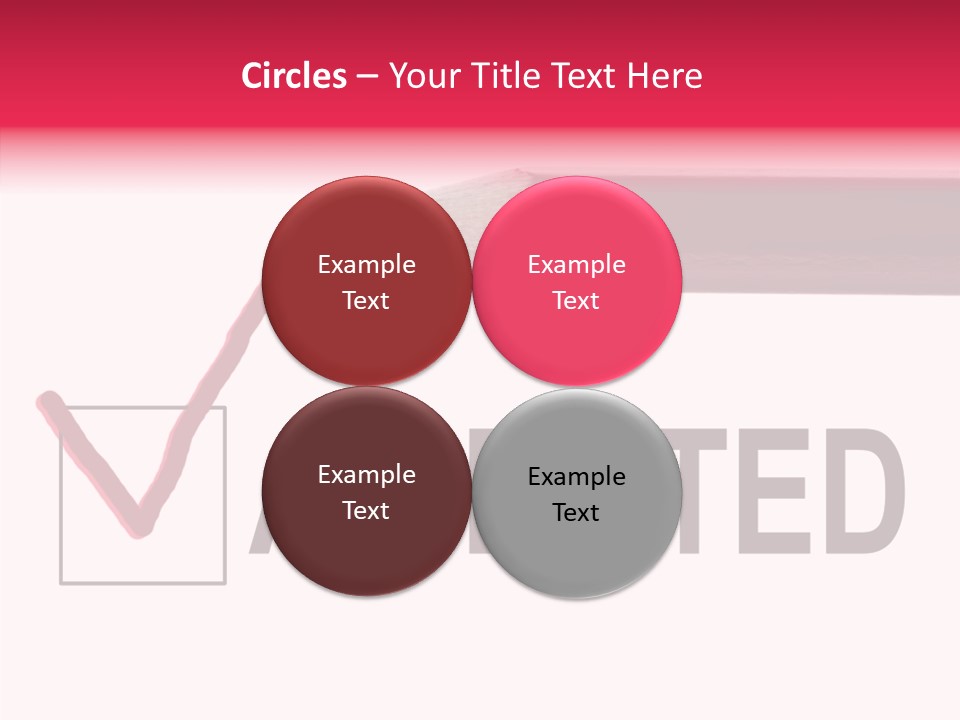 Approve Verification Valid PowerPoint Template
