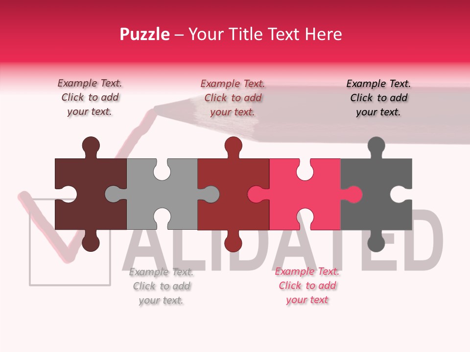 Approve Verification Valid PowerPoint Template