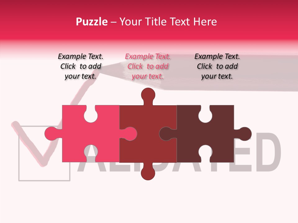 Approve Verification Valid PowerPoint Template