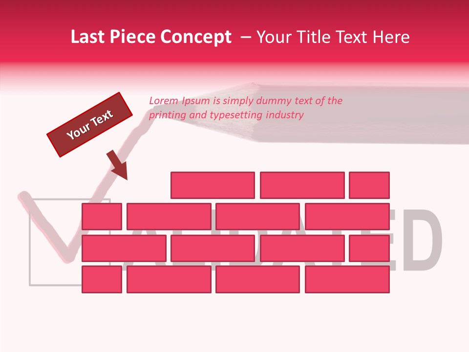Approve Verification Valid PowerPoint Template
