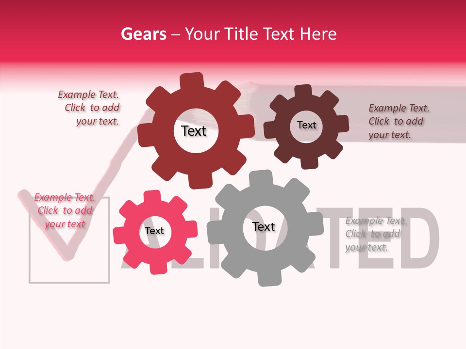 Approve Verification Valid PowerPoint Template