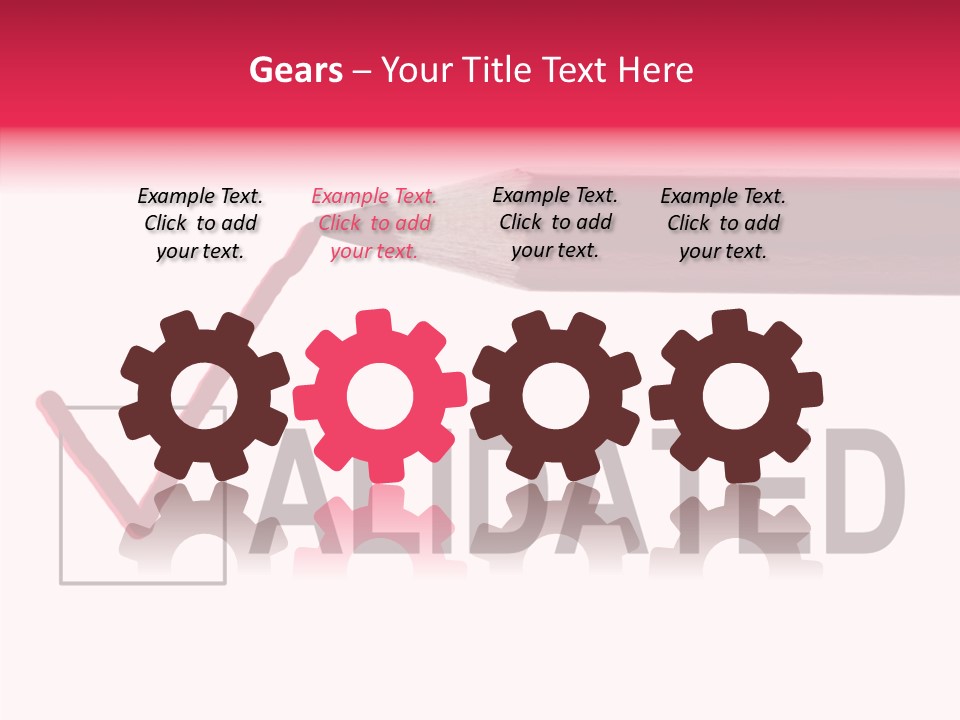 Approve Verification Valid PowerPoint Template