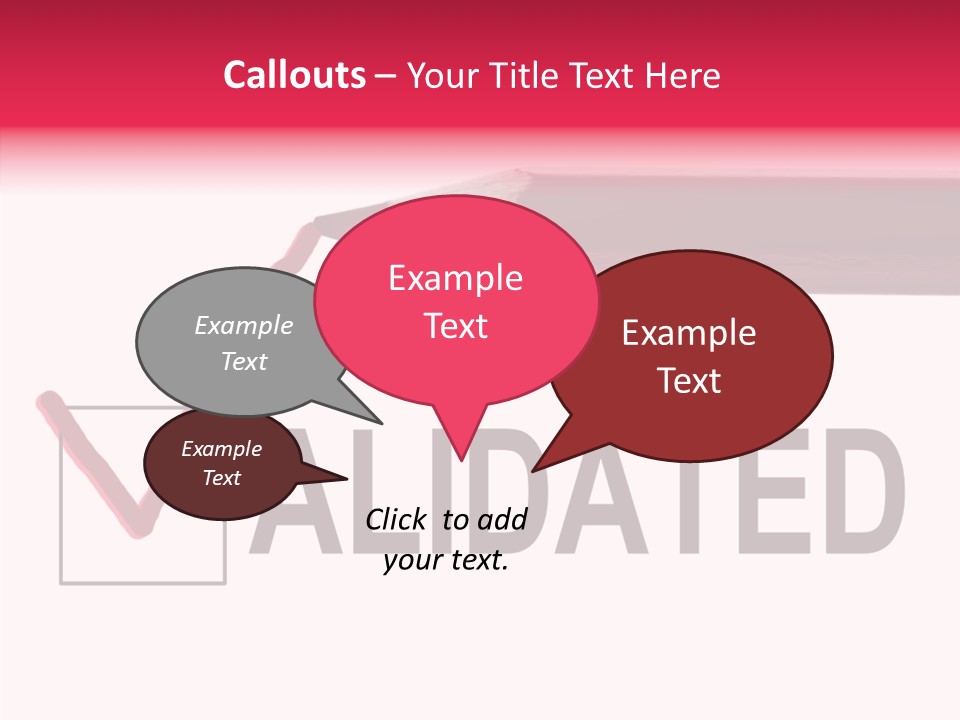 Approve Verification Valid PowerPoint Template