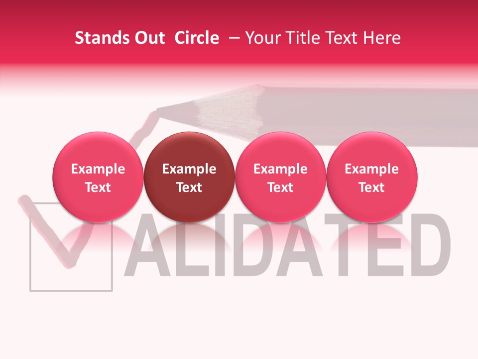 Approve Verification Valid PowerPoint Template