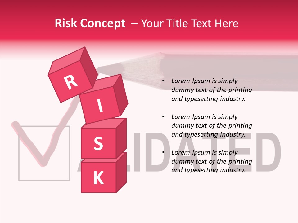 Approve Verification Valid PowerPoint Template