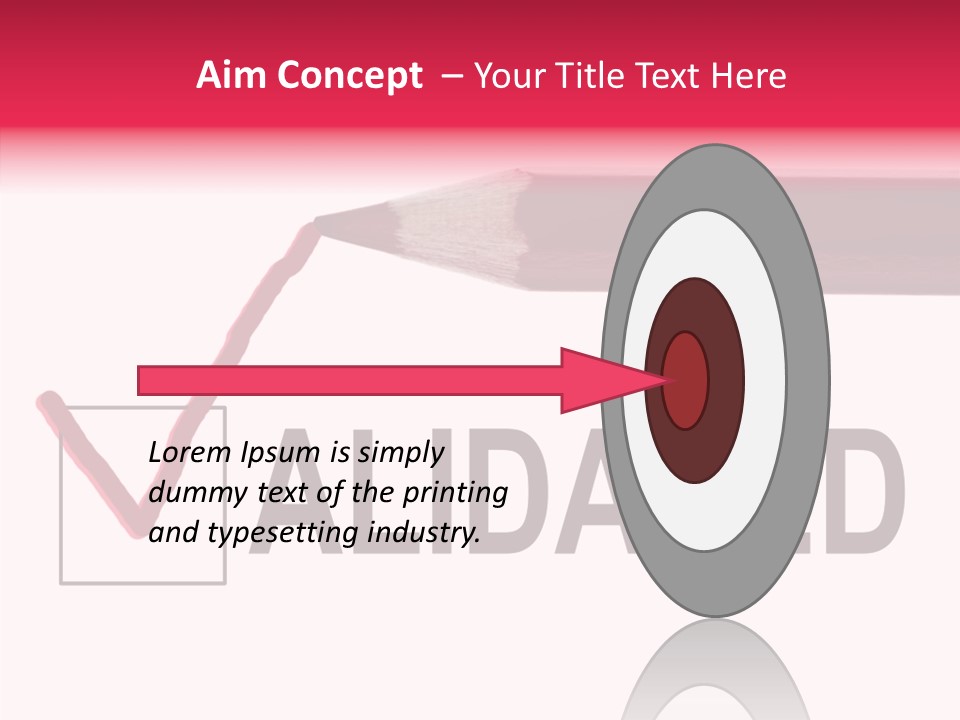 Approve Verification Valid PowerPoint Template