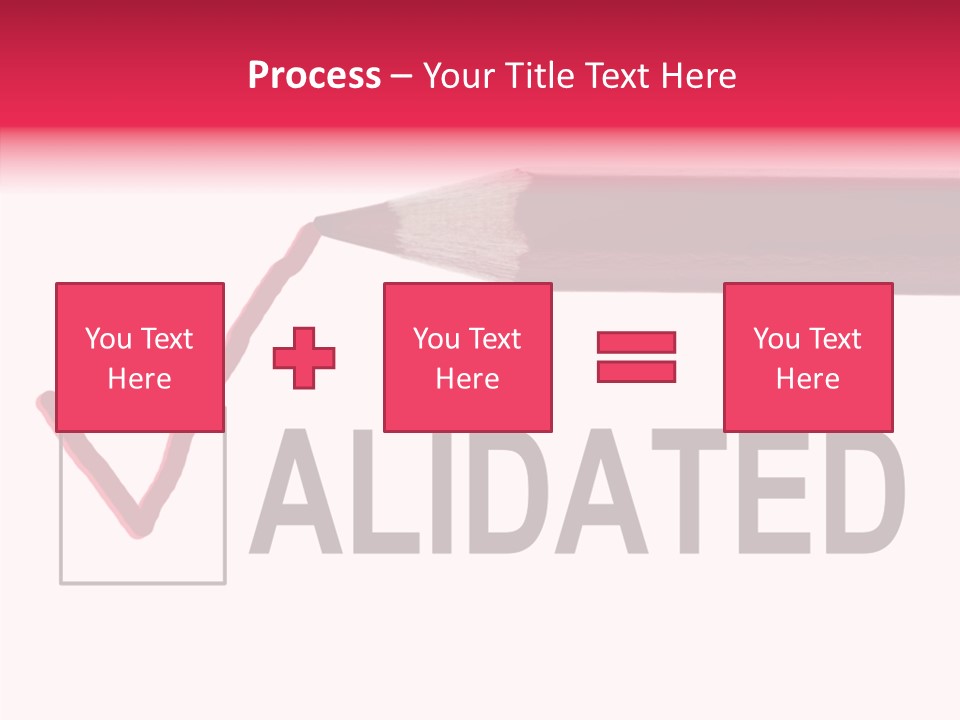 Approve Verification Valid PowerPoint Template