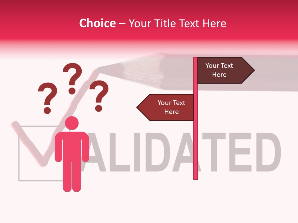 Approve Verification Valid PowerPoint Template