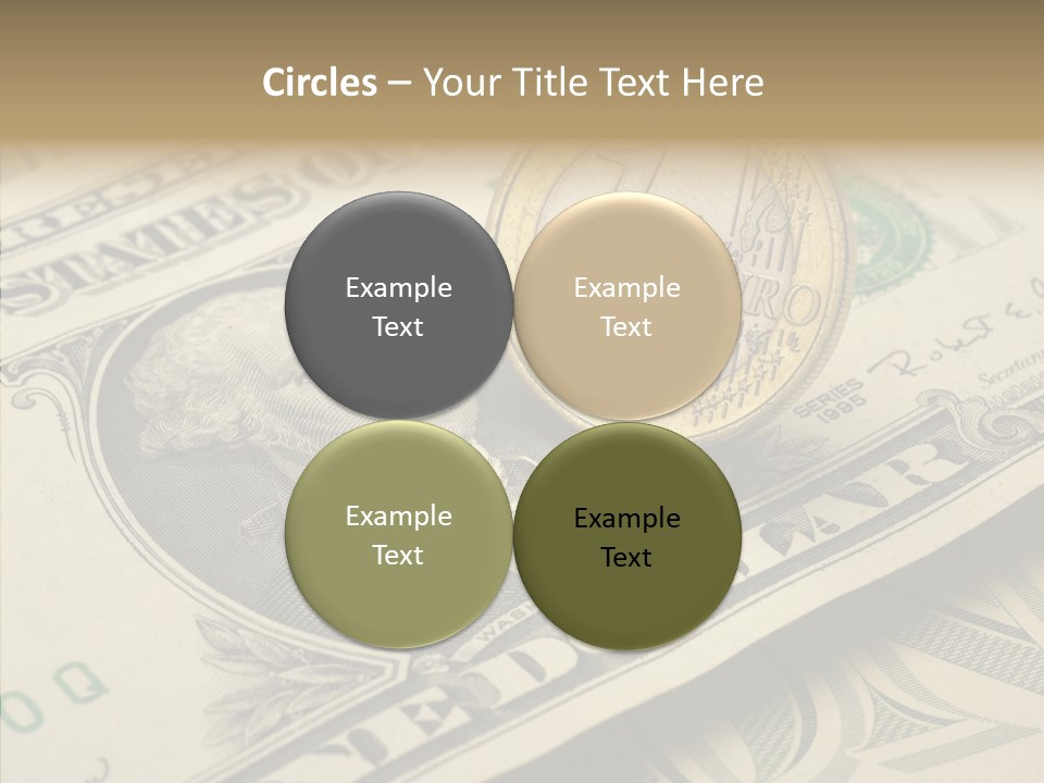 Banknote Money Exchange PowerPoint Template