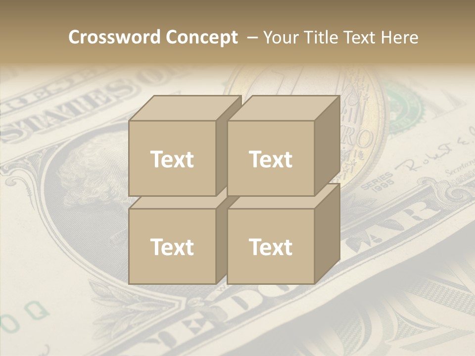 Banknote Money Exchange PowerPoint Template