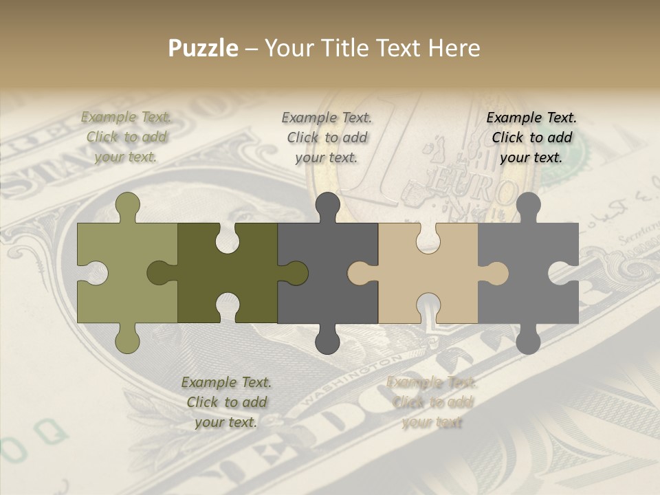 Banknote Money Exchange PowerPoint Template