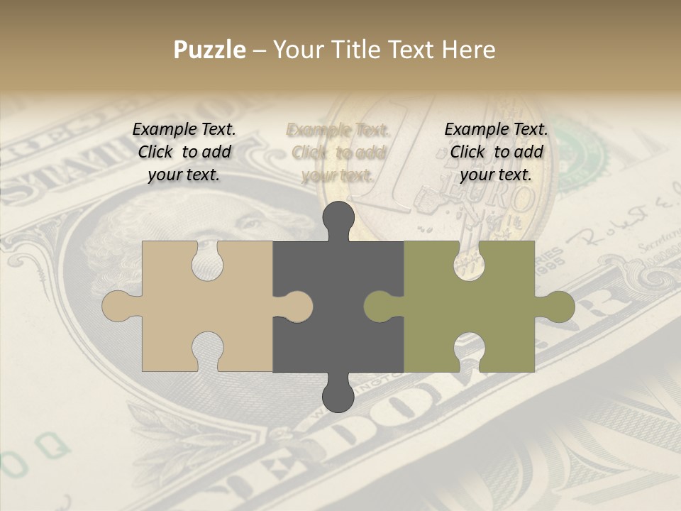 Banknote Money Exchange PowerPoint Template