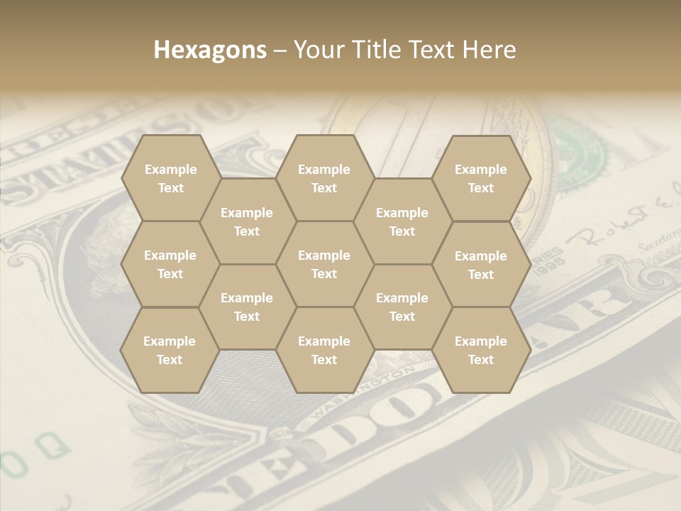 Banknote Money Exchange PowerPoint Template
