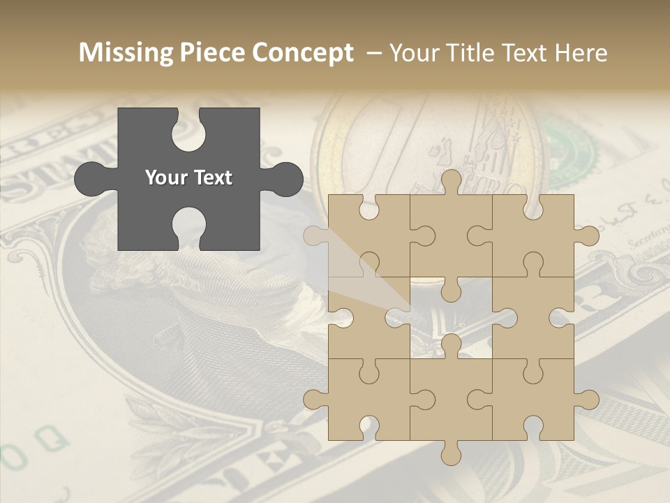 Banknote Money Exchange PowerPoint Template