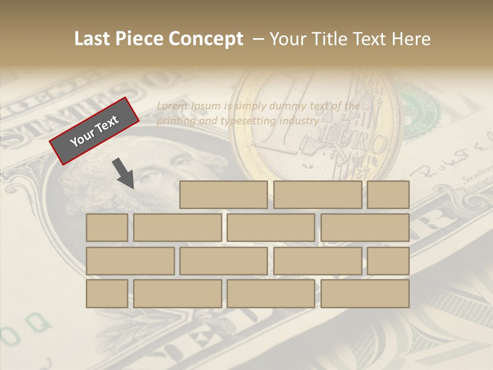 Banknote Money Exchange PowerPoint Template