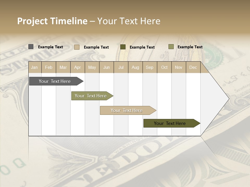 Banknote Money Exchange PowerPoint Template