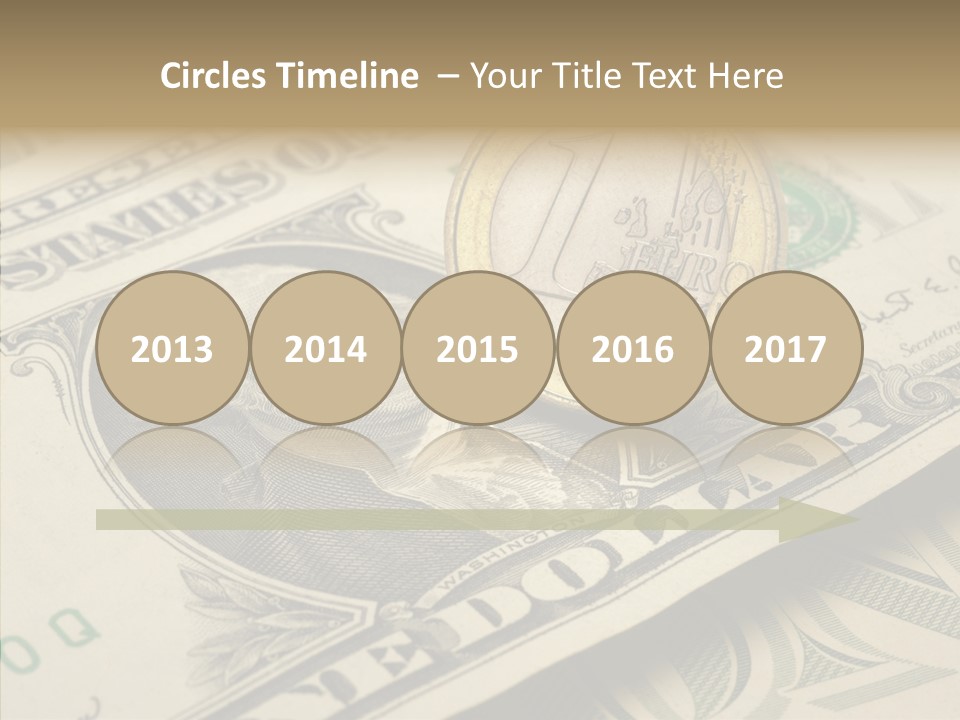 Banknote Money Exchange PowerPoint Template