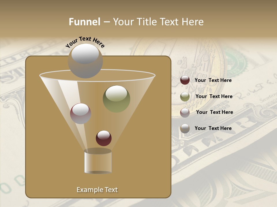 Banknote Money Exchange PowerPoint Template