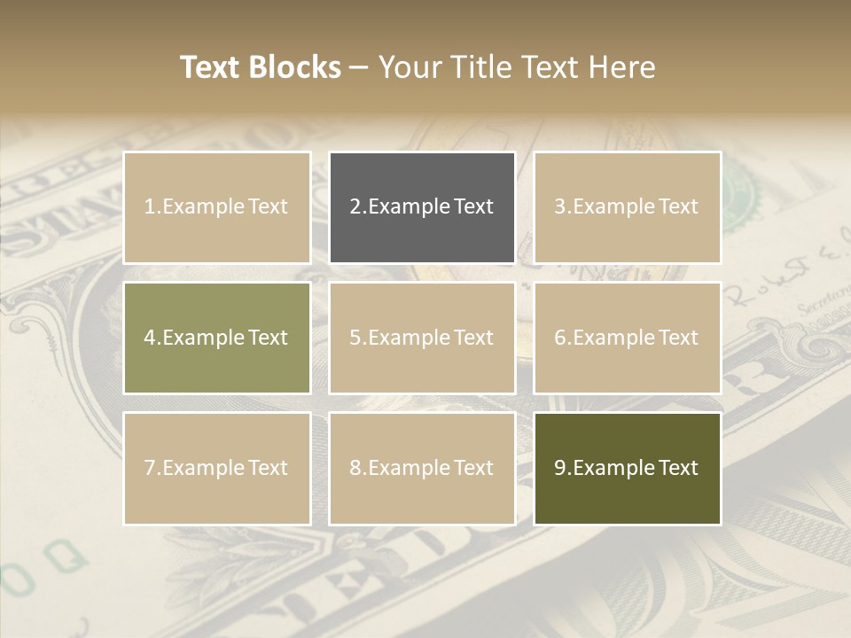 Banknote Money Exchange PowerPoint Template