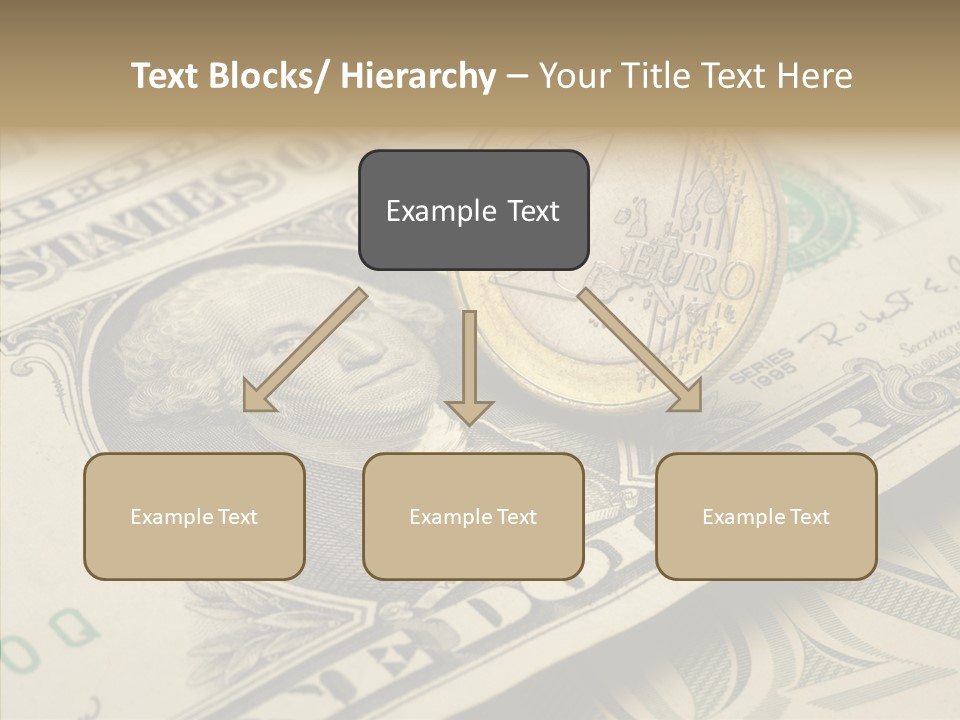 Banknote Money Exchange PowerPoint Template