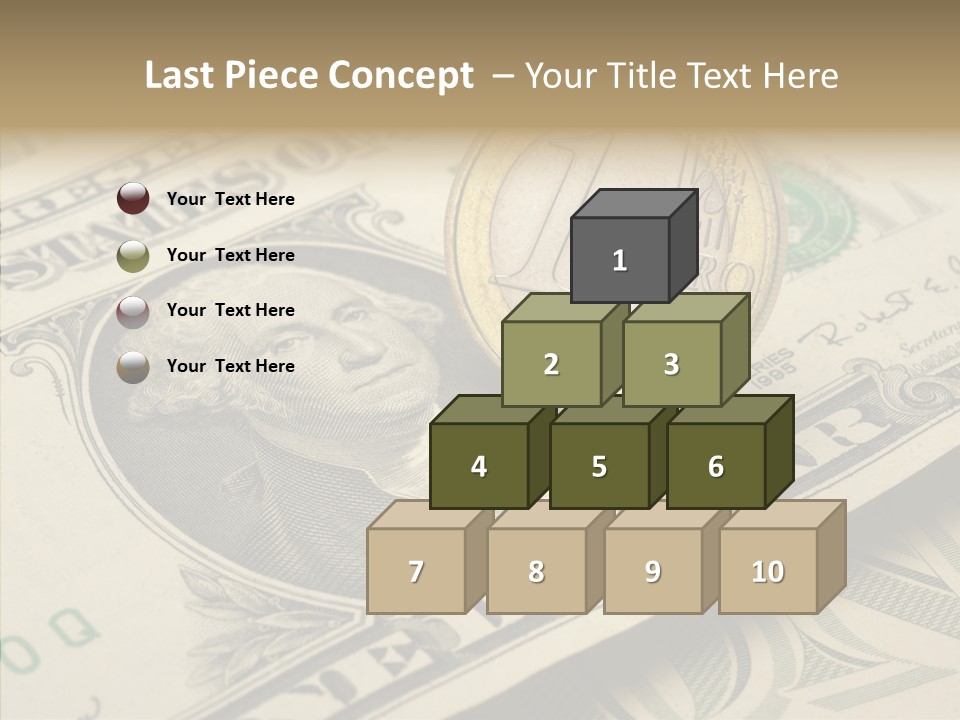 Banknote Money Exchange PowerPoint Template