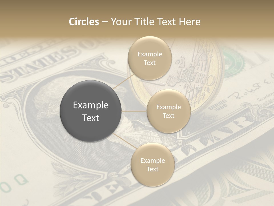 Banknote Money Exchange PowerPoint Template