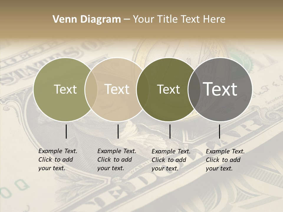 Banknote Money Exchange PowerPoint Template