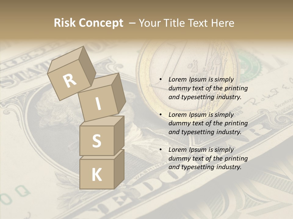 Banknote Money Exchange PowerPoint Template