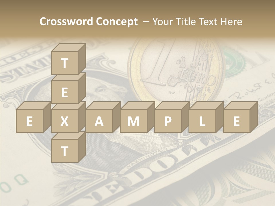 Banknote Money Exchange PowerPoint Template