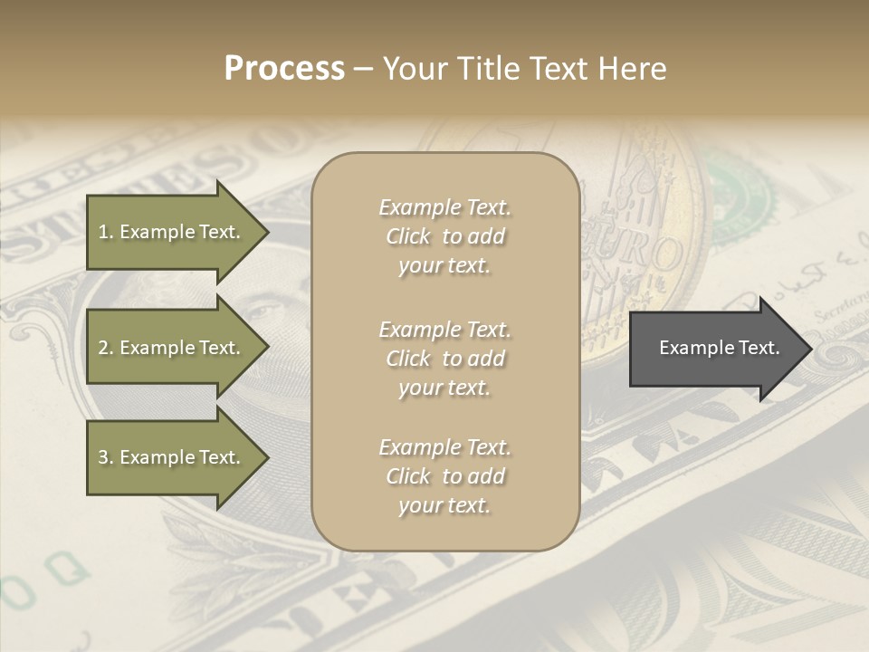 Banknote Money Exchange PowerPoint Template