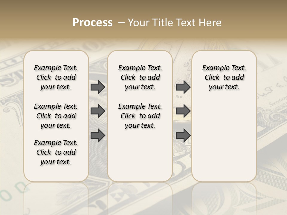 Banknote Money Exchange PowerPoint Template