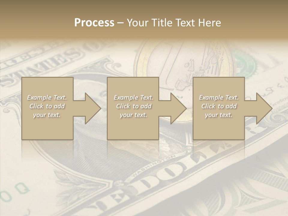 Banknote Money Exchange PowerPoint Template